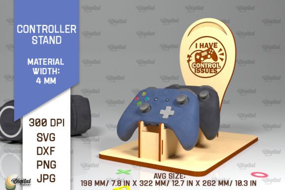 Download Controller Wooden Stand Laser Cut - Controller Collection