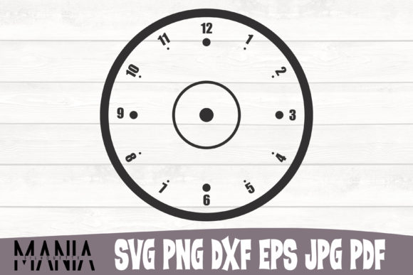 Download Clock Face Template 7 - Face template Collection