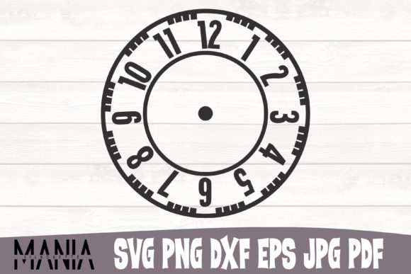 Download Clock Face Template 12 - Face template Collection